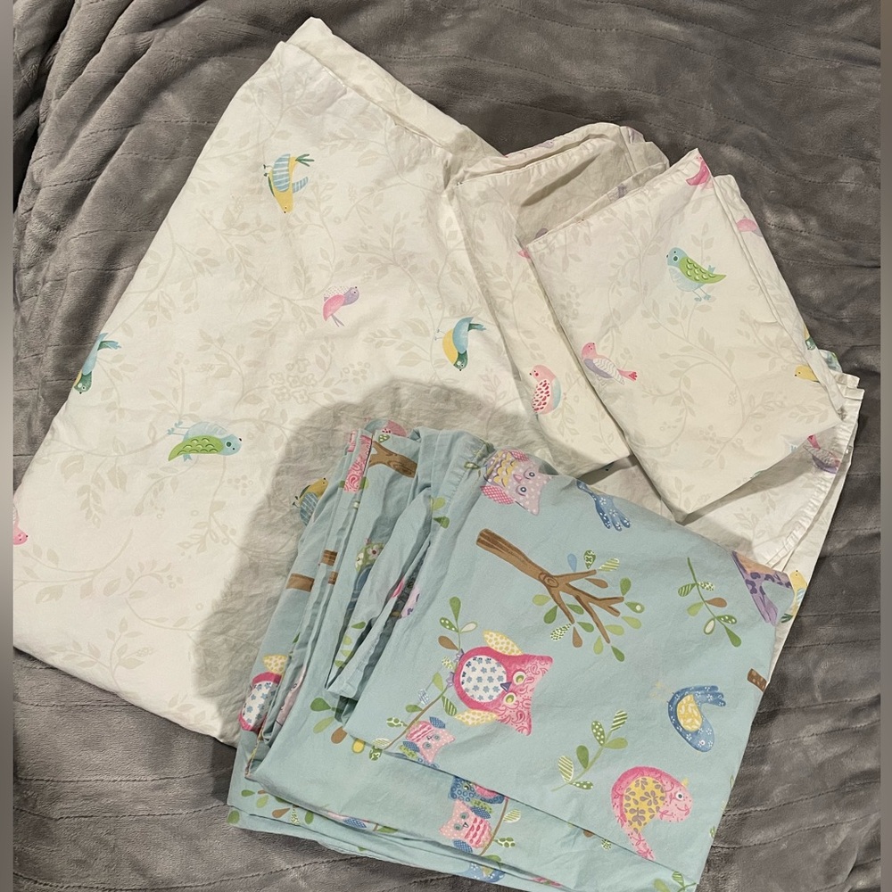 Duvet, Flat, 2 pillows- Full Size